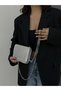 Women's Studded Zippered Crossbody Clutch Bag - 3