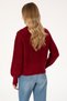 Women's Dark Raspberry Knitwear Cardigan 50315553-Vr104 - 5