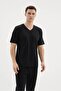 Kly 26407 Men's 100% Cotton V-Neck Half-Sleeved Plus Size Pajama Set - 8
