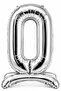 Silver Footed One Written 1 Year Old Foil Balloon Set 75 cm 32 Inch Birthday Party Decoration - 5
