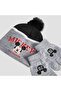 Boys Winter Gloves and Beanie with Mickey Mouse Print - Cotton - 6