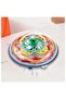 Magnetic Maze Ball Game with Spinning Gears and LED Lights, Colorful Interactive Toy, Multicolor - 8