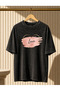 Acid Washed Oversize Unisex T-Shirt Washed Vintage Street Style Street Fashion Cotton Comfortable Fit Daily Wear T-Shirt