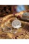 Women's Silver Color Metal Necklace with Hedgehog Figure - 6