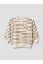 Esvab • Modern & Distinctive Zero Roba Collar Striped Baby Boy T-Shirt