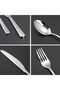 Cutlery Set for 12 People, 60 Piece Stainless Steel Cutlery Set with Knife, Fork, Spoon, Mirror Polishing - 5