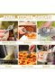 35Pcs Silicone Cooking Utensils Set, Kitchen Utensils Set, Chef Heat Resistant Kitchen Utensil Spatula Set for Nonstick Cookware, Wooden Handles Kitchen Gadgets Tools Set (Khaki) - 4