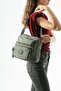 Klinkır Multi-Pocket Water-Resistant Beige Crinkle Shoulder Bag / Shoulder Bag - 2