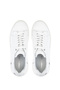 Men's Genuine Leather White Sneakers & Sports Shoes - 5