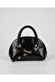 Women's Patent Leather Half Moon Hand and Shoulder Bag – Vintage Y2K Baguette Model