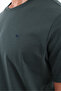 Modal Interlock Fabric Minimal Logo Crew Neck Men's Sports T-Shirt - 7