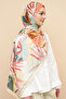 Fern Desen Italian Silk Shawl - Yellow - 4