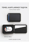 محفظة قابلة للطي متوافقة مع iPhone 11/12/13 Mini/14/15 Pro Max/16 Plus/17 Air مع حامل بطاقات Magsafe - 3