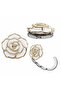 Foldable Bag Hanger Rose Design Table Edge Bag Holder Hanger Bracket Women's Bag Hook - 2