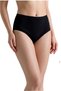 Yildiz 100% Cotton Hearted Bato Panties Set of 6 - High Waist Ribbed - 4