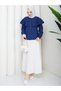 Women's Hijab Ruffled Flounce Detailed Long Sleeve Shirt Blouse - 5