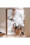 Weaver Hand Painted Canvas Wall Art 100x150cm - Brown