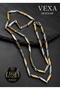 Imported 3-3.5 mm Match Chain Necklace 316L Steel Tarnish-Resistant Boxed Gift - 5