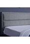 Trojan Headboard Chanel Grey L-160 : H-125 Cm - 3