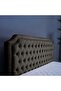 ANDROMEDA HEADBOARD CHANEL LIGHT BROWN L-200 : H-125 CM - 3