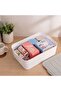 Alaine Storage Box With Lid 45x30.7x14.7cm - White/grey