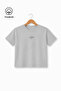 My Text Printed Daily Short Sleeve Summer Boys' T-Shirt - 2