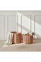 Tepic Grid Rope Basket 25.5x22cm -pink - 3