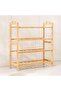 Calida 4-Tier Bamboo Shoe Rack 68.5x26x75.5cm - Natural - 3