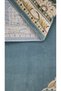 İrfan, Luxury Mihrapli Acrylic Woven Prayer Mat Turquoise Gold Embroidered Velvet Soft Textured Prayer Mat Sajjadah - 4
