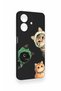 Realme Note 60 Compatible Cat Team Patterned Silicone Case - 3