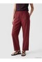 Two mt shop quality carrot cut women's 100% linen trousers - 2