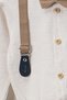 Baby Boy Bodysuit Shirt 4-Piece Salopet Suit - 3