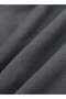 Fitted bed sheet 90*200+30 cm with 2 pillow covers, set of 3 pieces, plain black color. - 5
