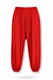 Red Draped Shalwar Trousers 18123