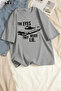 Eyes Never Lie Printed Plus Size Unisex T-Shirt Pantalon Tracksuit Set - 2