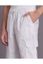 Senior Boys White Cargo Shorts - 4