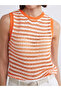 Esvab • Modern & Distinctive Zero Roba Collar Openwork Women's Knitwear Sweater - 3