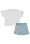 Ice Cream Printed 6-18 Months Set - Blue - 2