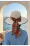 Special Design Women's Straw Hat with Ribbing and Accessories - 3