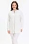 Pearl Fabric Laced Women's Cardigan - 4