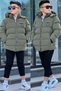 Boy's Detachable Hooded Suitici Nova Winter Coat Km4012 - 5