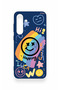Samsung S25Fe Compatible Happing Smile Patterned Silicone Case - 2