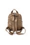 Women's Faux Leather Backpack 4 Compartment Multi-Compartment Daily School and Travel Bag - 4