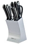 10-Piece Titanium-Coated German Stainless Steel Knife Set | Full Tang Kitchen Knives