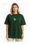 Men's Cotton What Hand Sign Printed Oversize Crew Neck Casual T-Shirt - 2