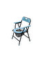 Portable Folding Commode Chair with Armrests & Bucket, Bedside Toilet Chair for Elderly, Disabled, Pregnant Women, Camping & Home Use - 6