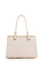 Textured Cream Bag with Buckle Detail 0066 - 6