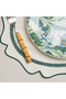 4-Pack Cream Green Olive Linen Placemat Supla |   Stain Resistant |   Modern Table Decor - 4