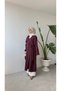 Double Collar Muslin Kimono - 2