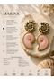 Marina Pink Seashell Earrings - 2